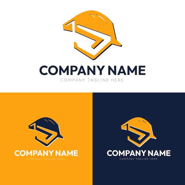 Diseño de logotipo de empresa constructora