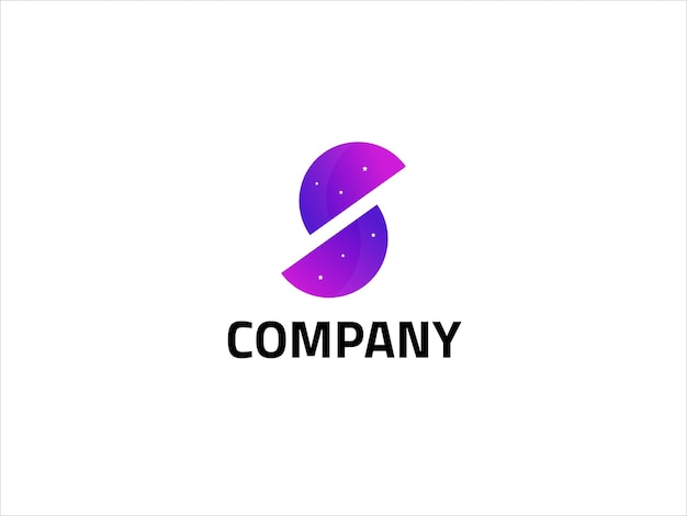 Diseño de logotipo de empresa corporativa abstracta de símbolo