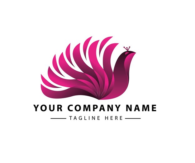 Diseño de logotipo de empresa creativa moderna