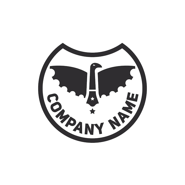 Diseño de logotipo de empresa militar