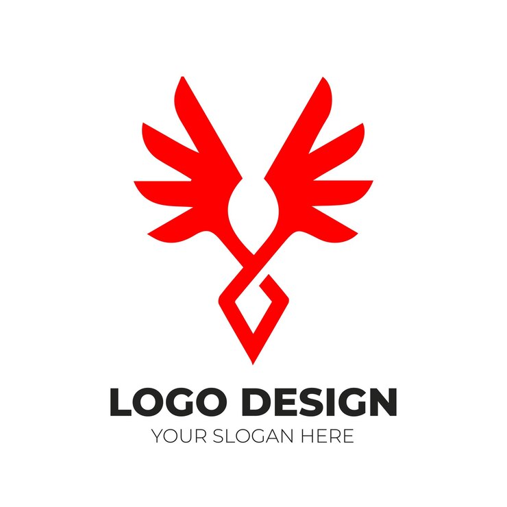 Vector diseño de logotipo de empresa minimalista creativo