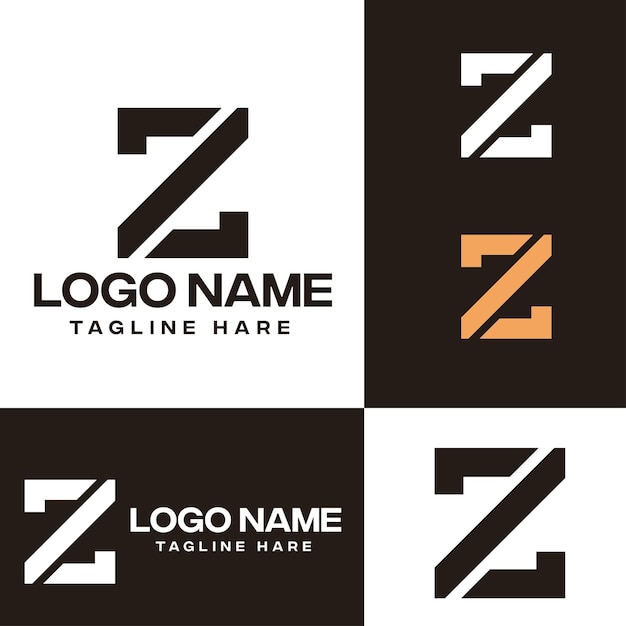 Diseño de logotipo de empresa minimalista moderno.