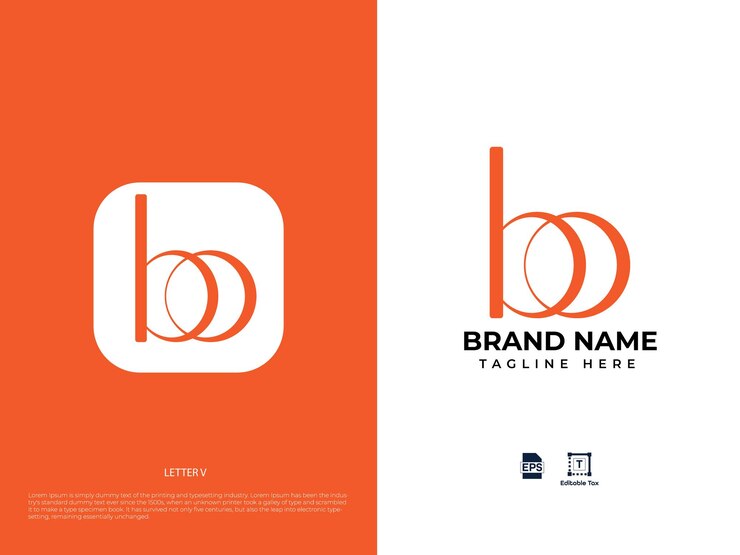 Vector diseño de logotipo de empresa moderna