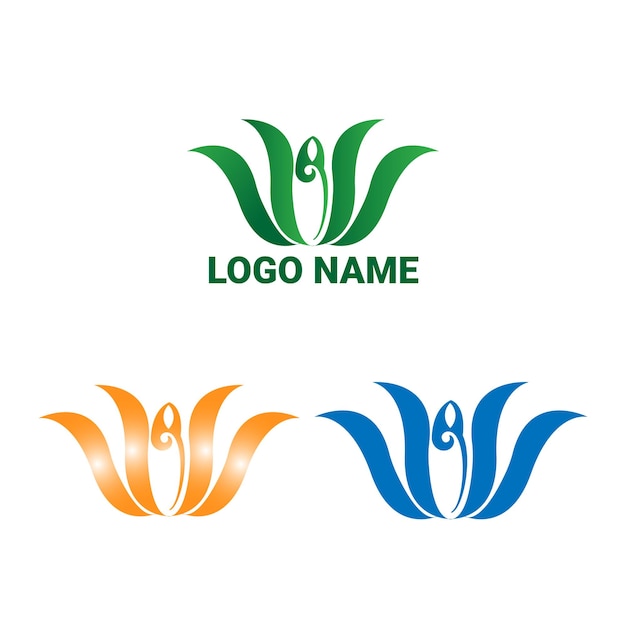 Vector diseño de logotipo de empresa moderna