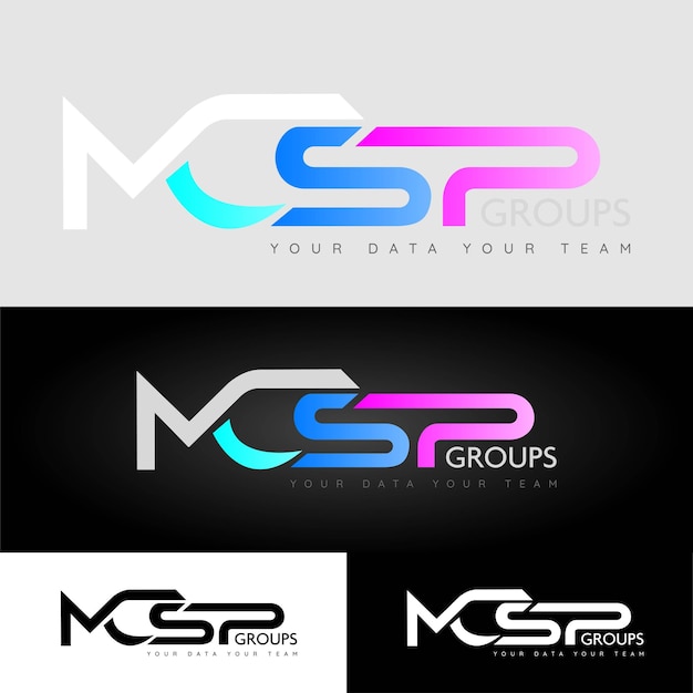 Diseño de logotipo de empresa msp