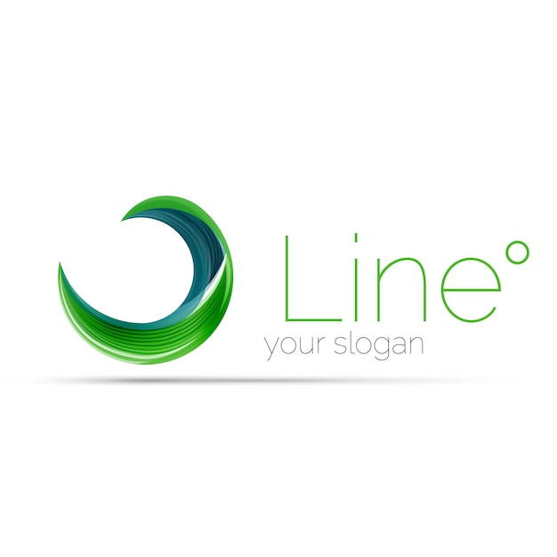 Diseño de logotipo de empresa de remolino