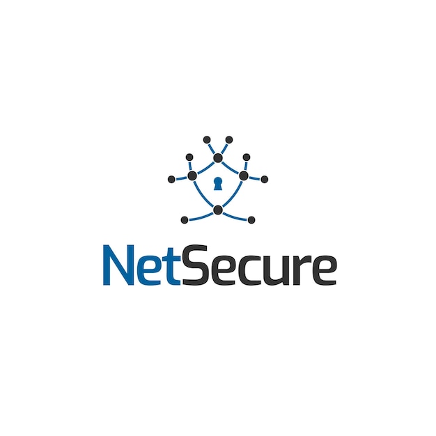 Diseño de logotipo de empresa de seguridad de TI