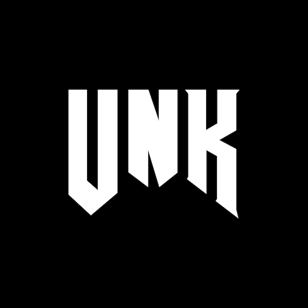 Diseño del logotipo de la empresa de tecnología UNK: combinación de colores blanco y negro UNK: Vector UNK: Icono UNK: Alfabeto UNK: Tipografía UNK