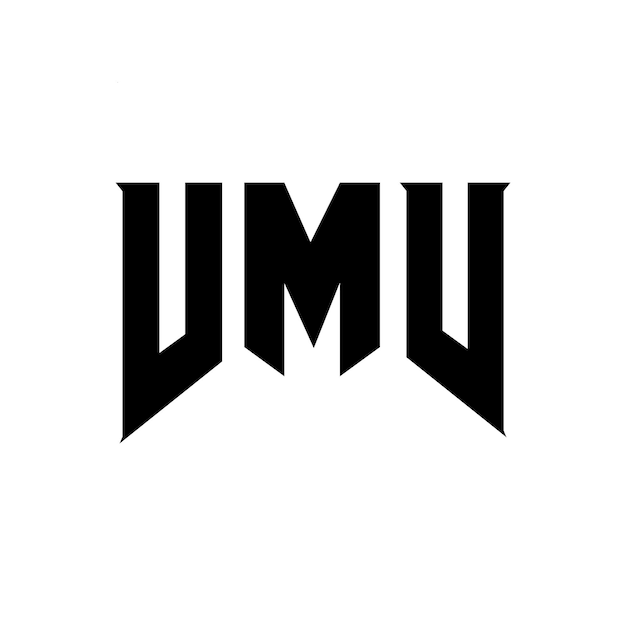 Diseño del logotipo de la empresa de tecnología VMV: combinación de colores blanco y negro, diseño del logotipo VMV, diseño del icono VMV, tipografía VMV.