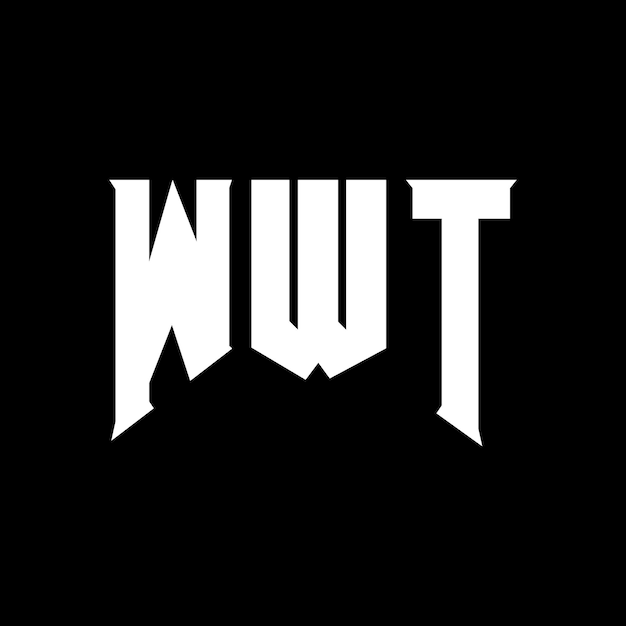 Diseño de logotipo de la empresa de tecnología WWT Diseño de Logotipo de la compañía tecnológica WWT Combinación de colores blanco y negro Logotipo de WWT Vector diseño de logotipo Icono de WWT Alfabeto de WWT Tipotipo de logotipo