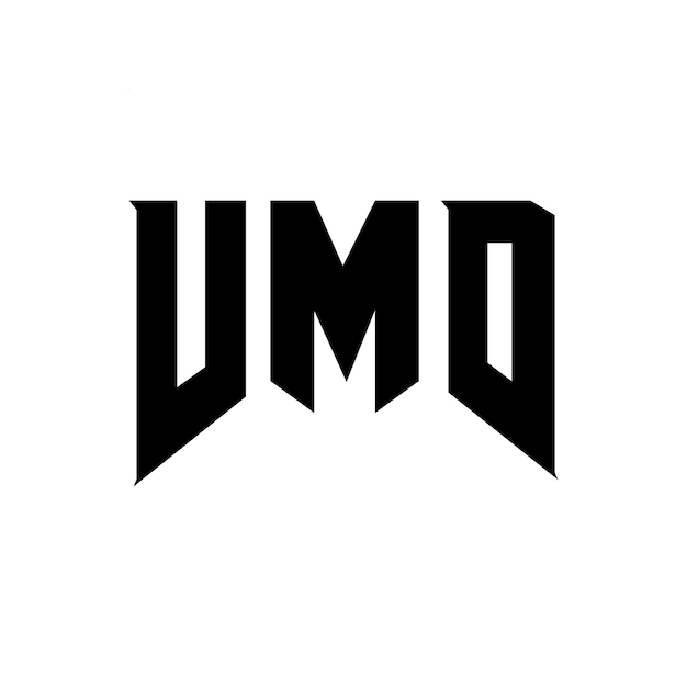 Diseño del logotipo de la empresa tecnológica VMD: combinación de colores blanco y negro VMD: diseño del logotipo VMD: icono VMD: alfabeto VMD: tipografía