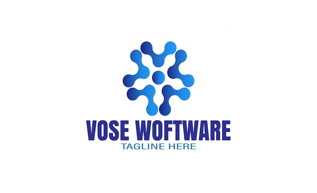 Diseño de logotipo de empresa de TI de software