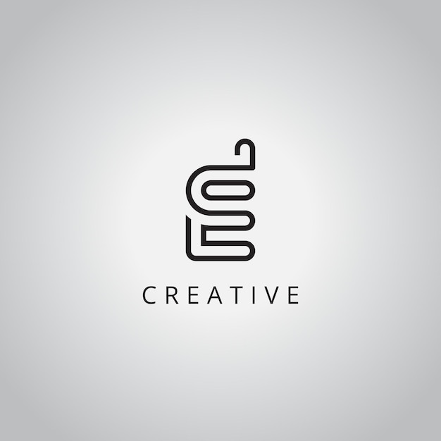 Diseño del logotipo de la empresa Vector Icon Símbolo