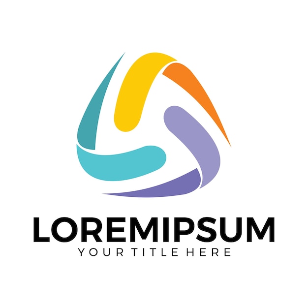 Diseño de logotipo de empresa de vector libre