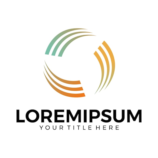 Diseño de logotipo de empresa de vector libre