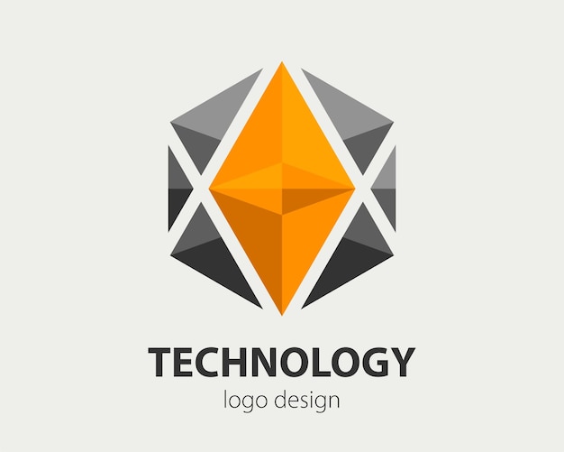 Diseño de logotipo empresarial abstracto concepto de logotipo de empresa vectorial signo corporativo haxogen para identidad de marca