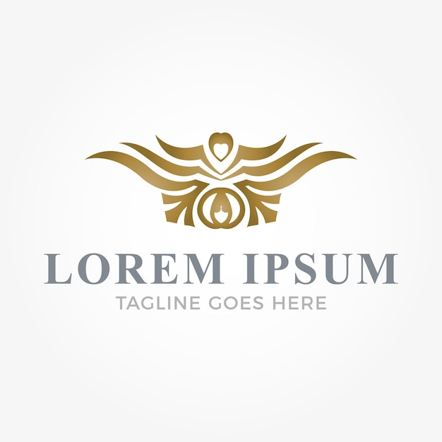 Diseño de logotipo empresarial lujoso y premium.