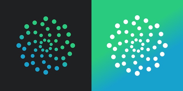 Diseño de logotipo de energía abstracto con concepto moderno Premium Vector
