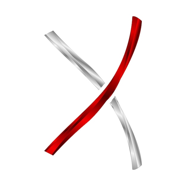 Diseño de logotipo de envoltura X