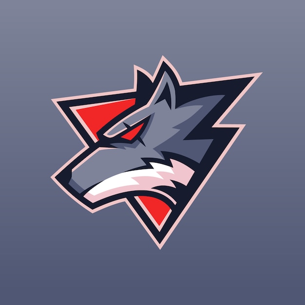 Diseño de logotipo del equipo beast wolf