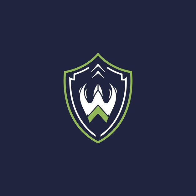 Diseño del logotipo del equipo deportivo de cartas de juegos