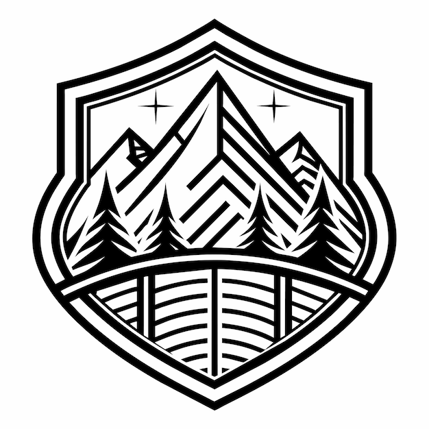 Diseño del logotipo del escudo