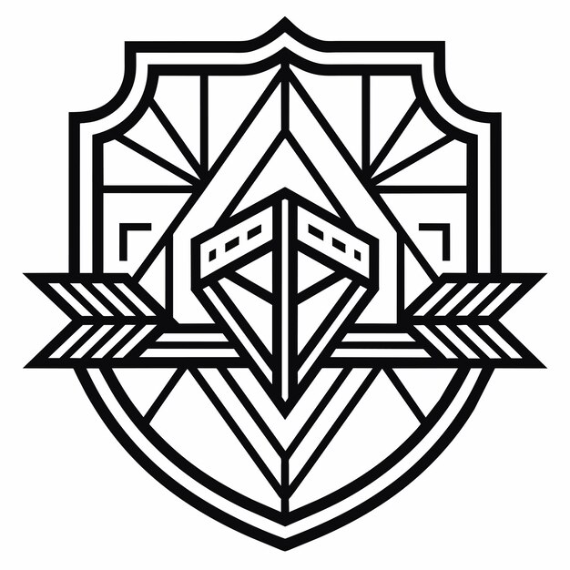 Diseño del logotipo del escudo