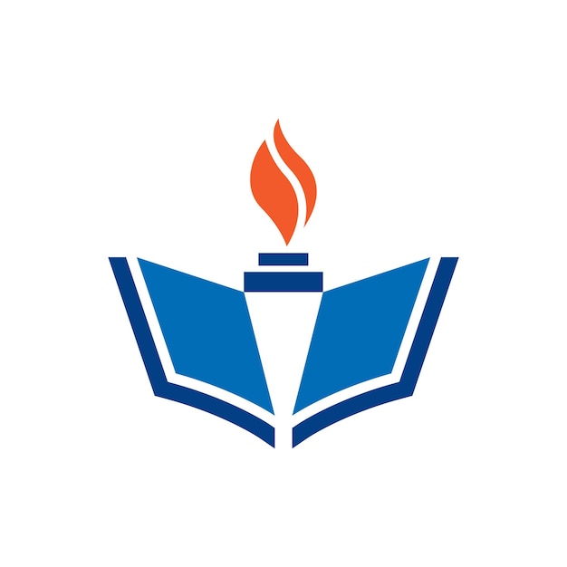 diseño de logotipo de escuela abstracta moderna