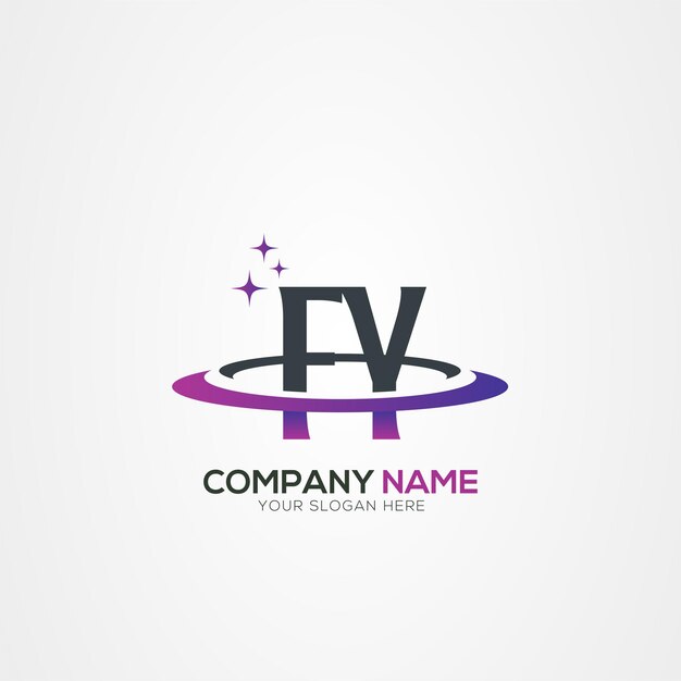 Diseño del logotipo espacial del planeta con elementos vectoriales creativos