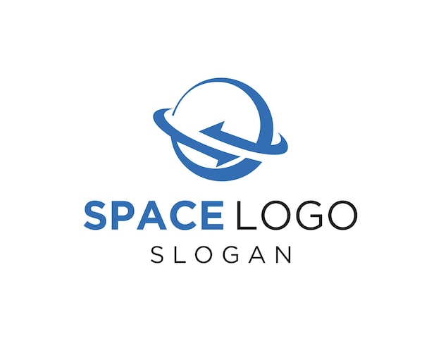 diseño de logotipo del espacio exterior