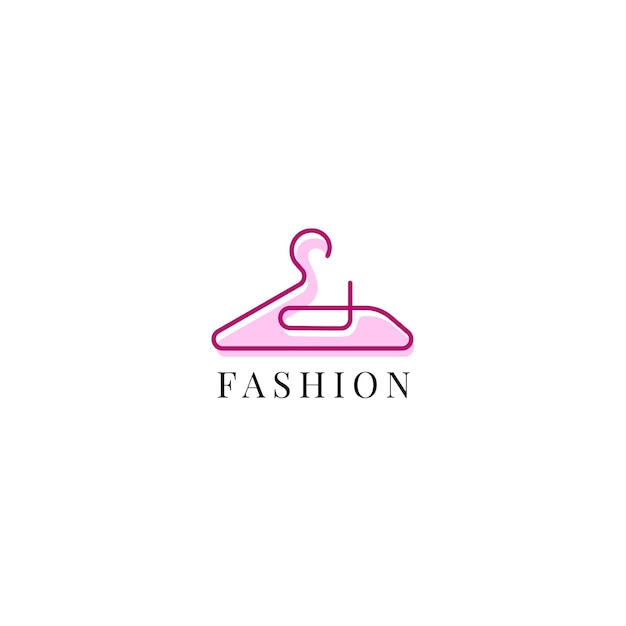 Vector diseño de logotipo de estilo de moda para marca de ropa.