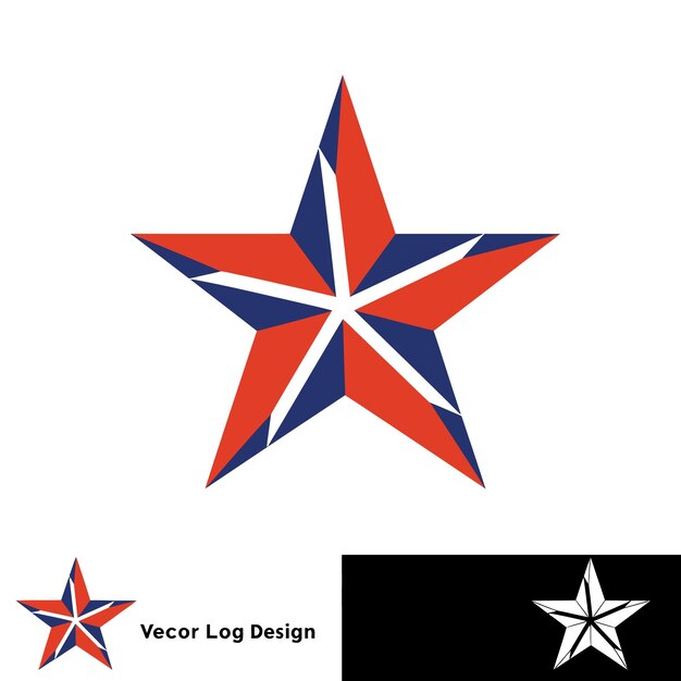 Diseño del logotipo de la Estrella Azul