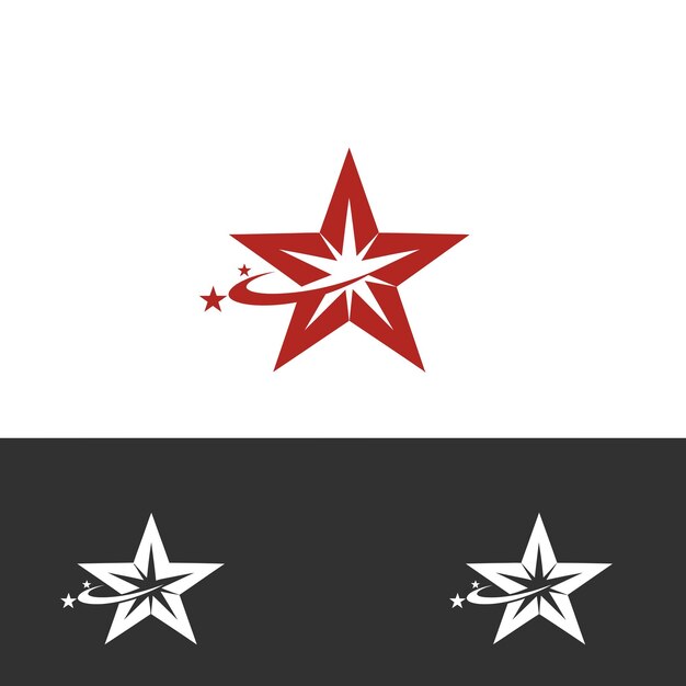 Diseño del logotipo de la Estrella Roja