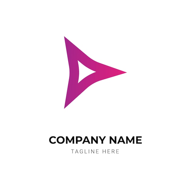 Diseño de logotipo de estudio o icono de juego moderno gratuito para empresa corporativa