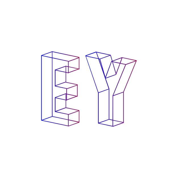 diseño del logotipo de ey golden