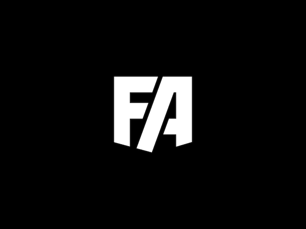 diseño de logotipo FA