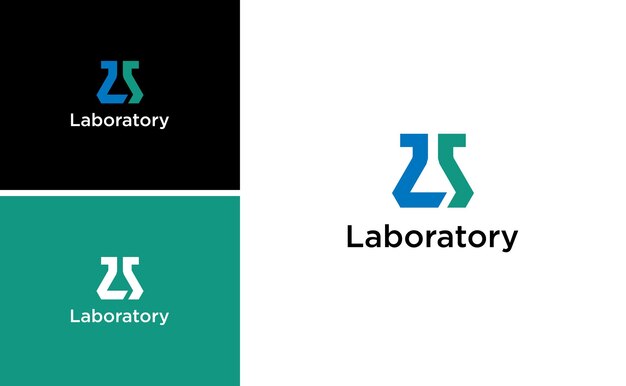 diseño de logotipo farmacéutico de biotecnología vectorial de vidrio de laboratorio moderno