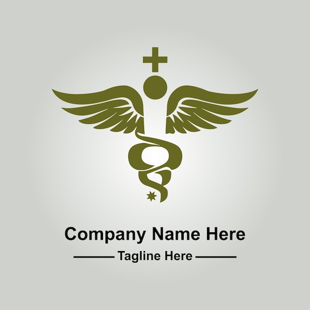 Diseño del logotipo de la farmacia dibujado a mano