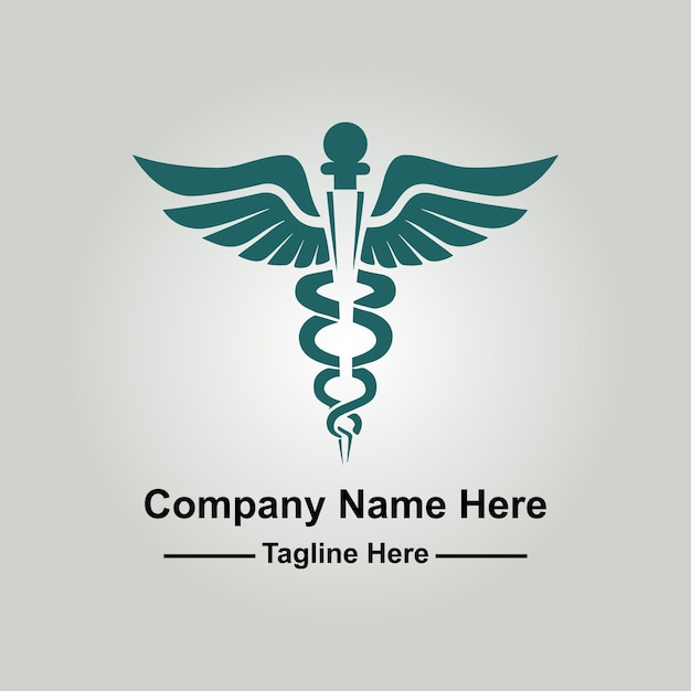 Diseño del logotipo de la farmacia dibujado a mano