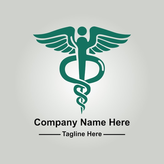 Diseño del logotipo de la farmacia dibujado a mano