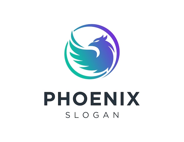 Diseño de logotipo de fénix