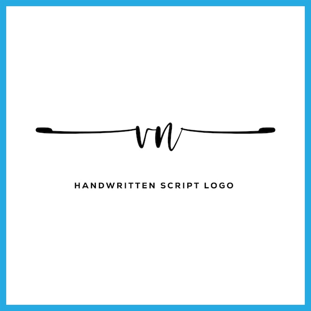 Diseño de logotipo de firma a mano de Vietnam Logotipo de carta de belleza de bienes raíces de Vietnam