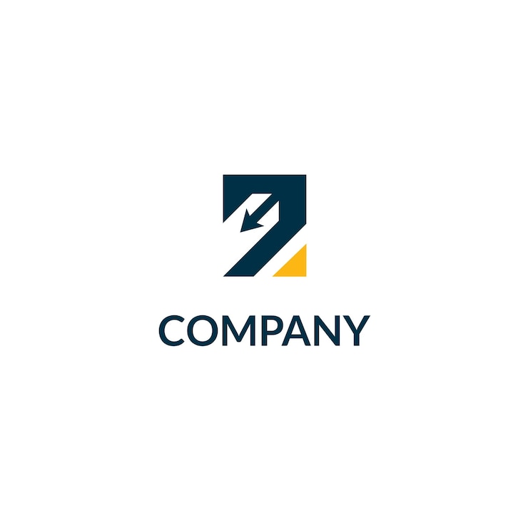 diseño de logotipo de flecha de letra z
