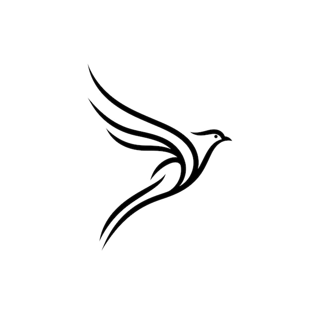 Diseño del logotipo de Flying Bird