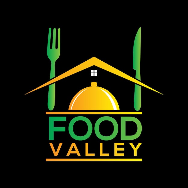 Diseño de logotipo de food valley diseño de logotipo de restaurante