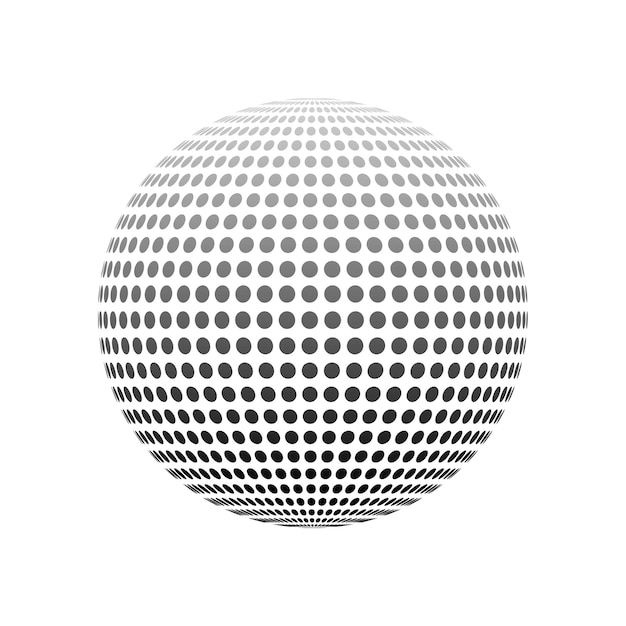 Diseño de logotipo Forma redonda Ilustración vectorial