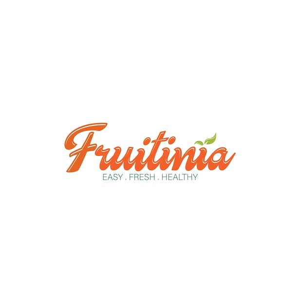 Diseño del logotipo de Fruitinia