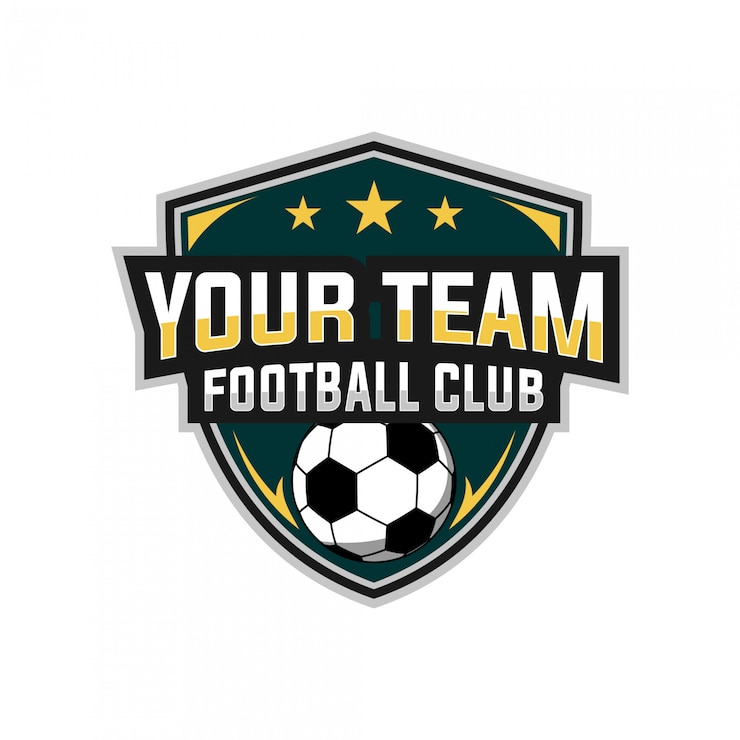 Diseño de logotipo de fútbol esports.