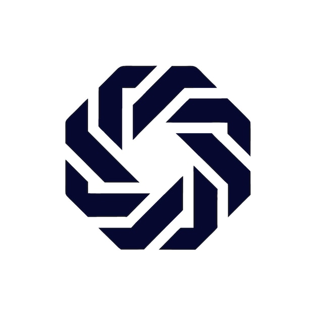 diseño de logotipo geométrico abstracto