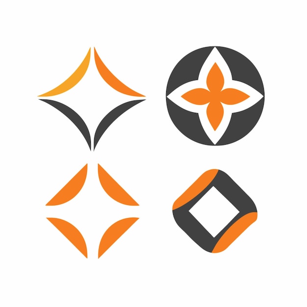 diseño de logotipo geométrico abstracto